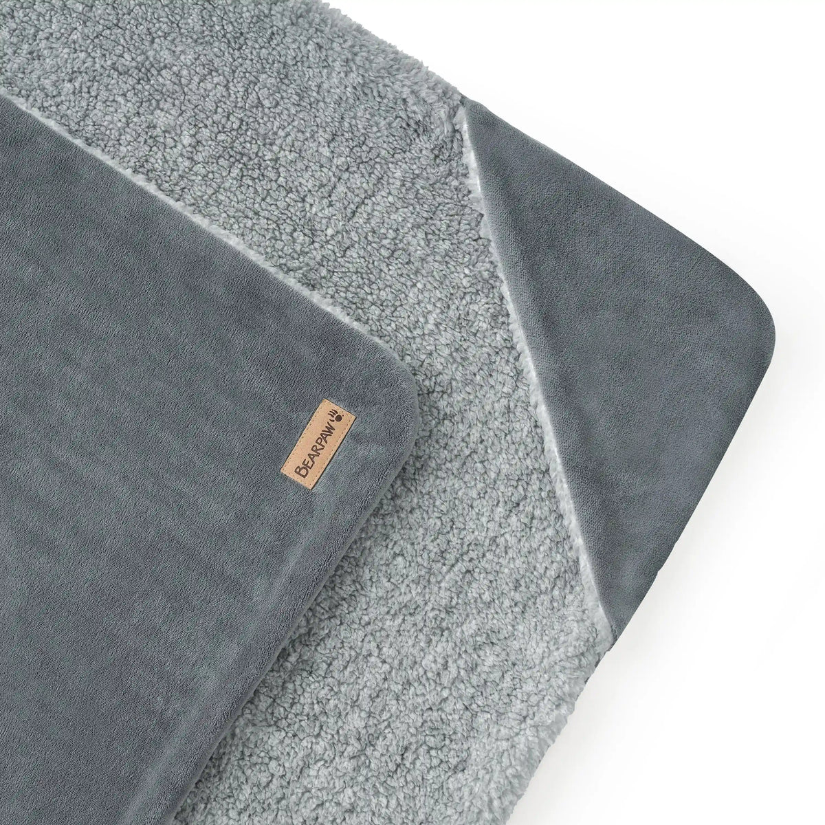 COZY HOODED WEARABLE BLANKET CHARCOAL
