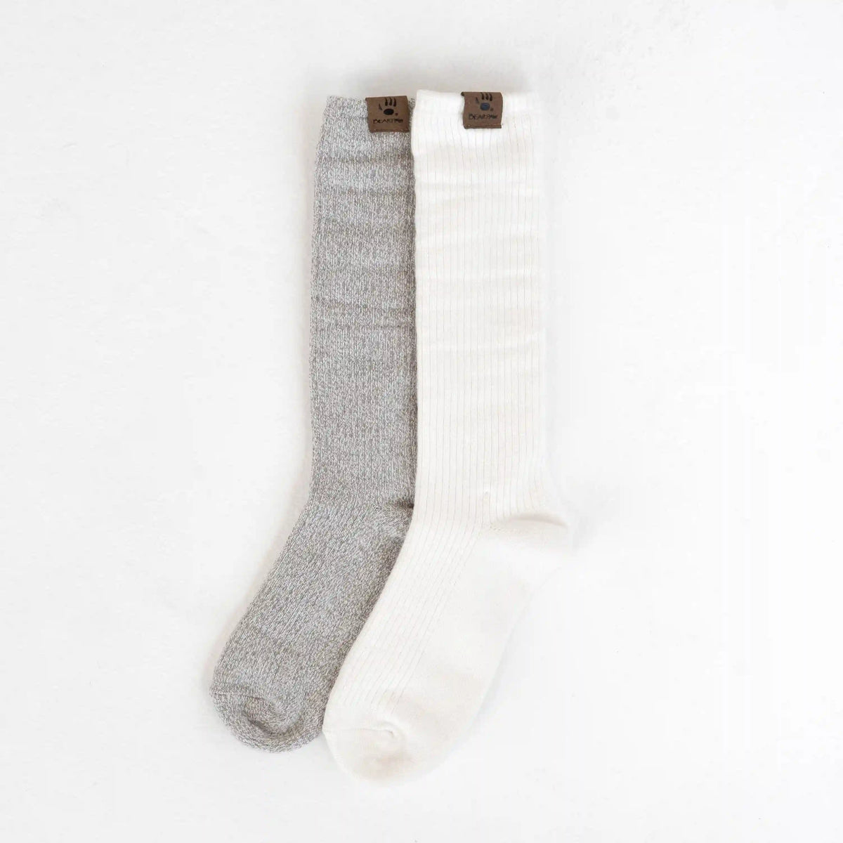 Soft Slouch Crew Socks 2 Pack - Natural