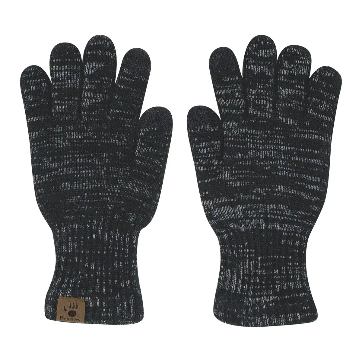 HAT GLOVE SET 2PK BLACK