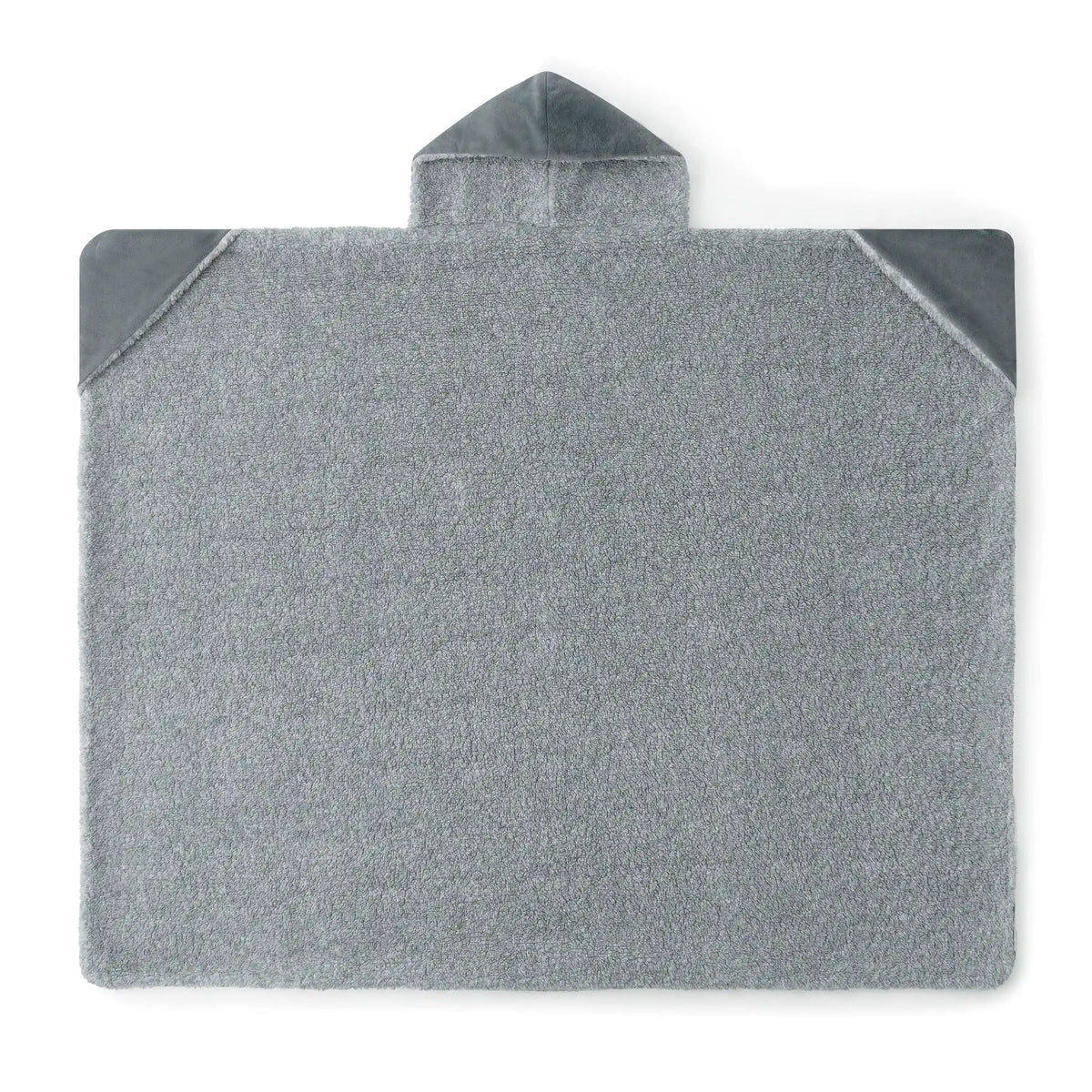 COZY HOODED WEARABLE BLANKET CHARCOAL