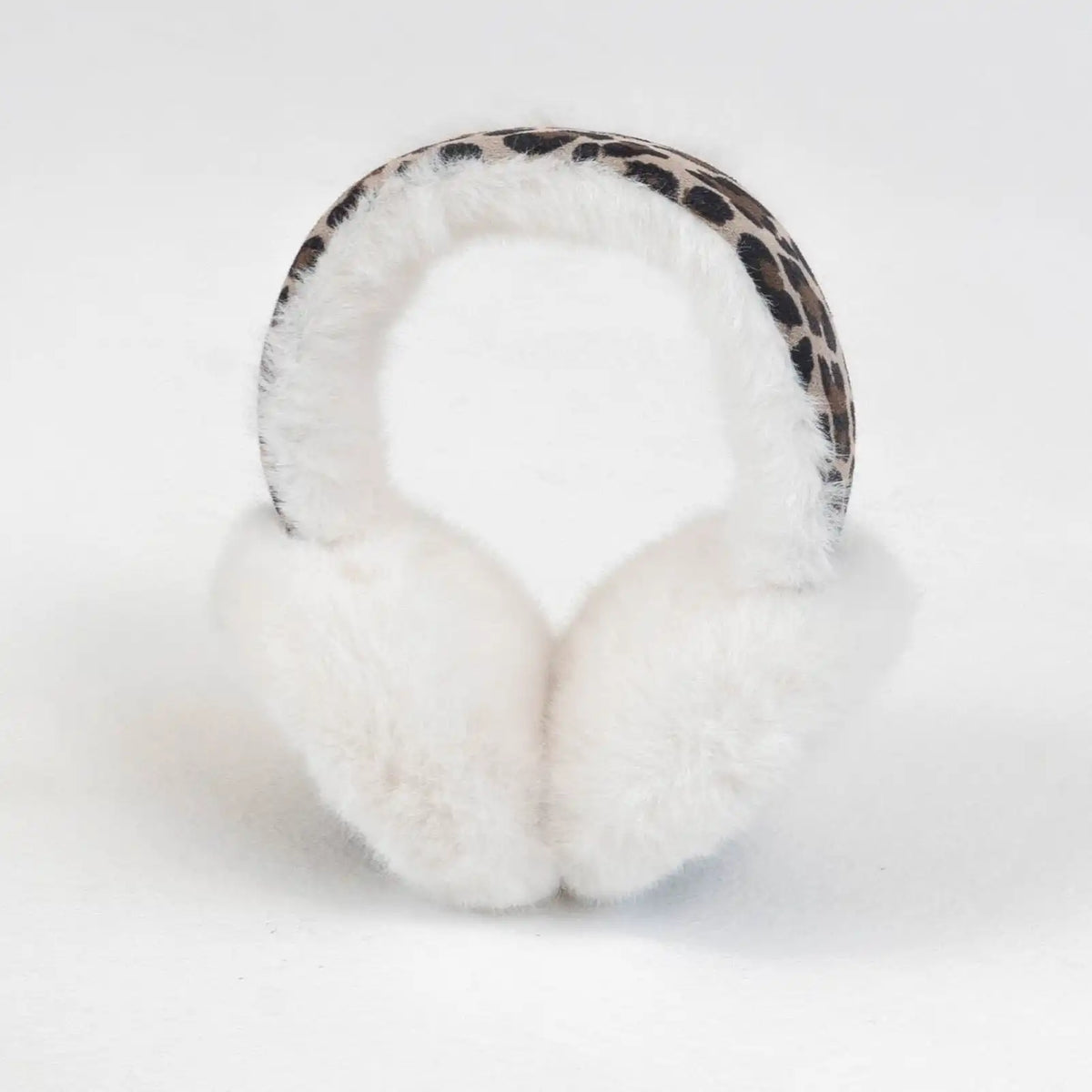 Cozy Faux Fur Earmuffs - Leopard